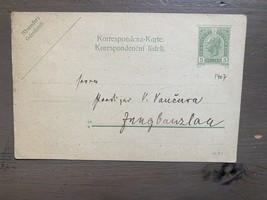 Alte Sammel-AK Kaiserreich Österreich 1907 - $6.10