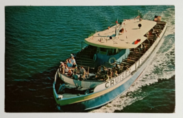 Sightseeing Cruiser Boat Wildwood By the Sea New Jersey NJ Koppel Postcard 1960s - £4.71 GBP
