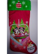 Disney Mickey &amp; Minnie Mouse Season of Magic Christmas Stocking - $7.99