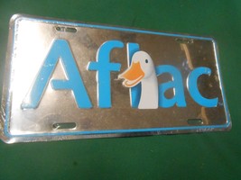 RARE...RARE....Great NEW Tin License Tag.....AFLAC   12&quot; x 6&quot; - £13.69 GBP