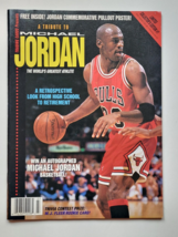 1993 Trading Cards Presents Magazine A Tribute to Michael Jordan - Poster Inside - £7.87 GBP