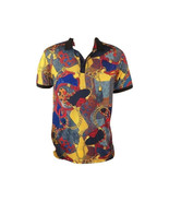 Mens PLATINI Sports Polo Shirt With Rhine Stones Fancy Chains DPP8238 Black - $752.14 MXN