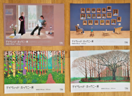 Hockney IN Tokyo - Series 4 Posters Original Exhibition - Very Rare - 2023 - £801.50 GBP