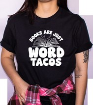 Books Are Word Tacos Short Sleeve Shirt - £23.50 GBP
