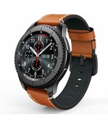 SWEES Leather Bands Compatible Gear S3 Frontier &amp; Classic and Galaxy Wat... - £24.12 GBP