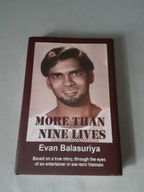 SIGNED More Than Nine Lives - Evan Balasuirya (Hardcover 2017) Like New - £15.58 GBP