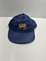 Royal Navy Crown Embroidery  Baseball Cap Hat Navy Color SnapBack READ - $19.59