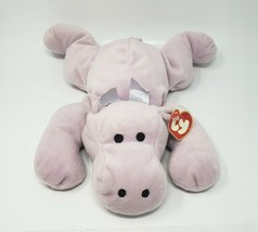 TY 1996 TUBBY PURPLE HIPPO HIPPOPOTAMUS PILLOW PAL STUFFED ANIMAL PLUSH ... - £21.27 GBP