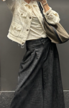 Zara Bnwt 2024. Grey Herringbone Trousers Pants Darts Pockets. 2365/520 - £98.31 GBP