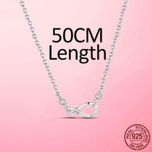 Chain Necklace for Men Women 925 Silver Classic Basic Chain Clasp Curb Link Chok - £33.93 GBP