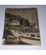 New England Calendar Vintage 1948 Samuel Chamberlain - $14.99