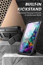 for LG G8X ThinQ Case, Full-Body Rugged Holster Built-in Screen Protecto... - £46.68 GBP