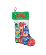PJ Masks 20&quot; Velour Christmas Holidays Stocking Polyester &quot;Team Christma... - £12.42 GBP