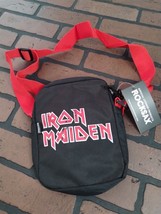 Iron Maiden - Logo Vieilli Rocksax Sac Bandoulière ~ Neuf - £16.38 GBP