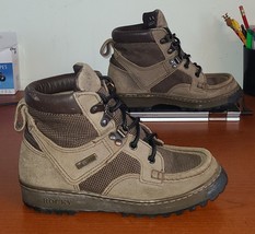 Rocky Women&#39;s Hiking Boots 5W Gore-Tex Leather Brown Trekking Shoes. - $46.19
