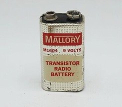 Mallory 9V Batteria da Collezione Usato Non Funzionante - $35.49