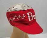 Vintage Budweiser This Buds For You Painters Hat Can Top Snapback Beer M... - $29.60