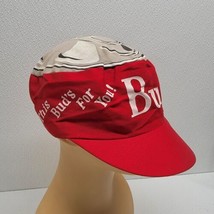Vintage Budweiser This Buds For You Painters Hat Can Top Snapback Beer M... - £23.28 GBP