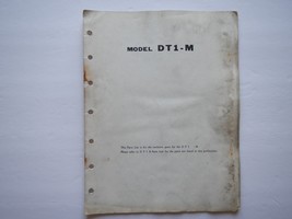 1970 1971 Yamaha DT1-M 250 Parts Book MX Specific Manual (use with DT1B) - $138.59