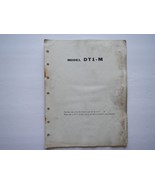 1970 1971 Yamaha DT1-M 250 Parts Book MX Specific Manual (use with DT1B) - $2,579.07 MXN