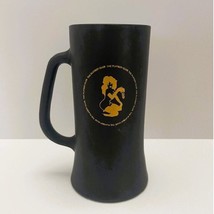 Vintage The Playboy Club Black Frosted &amp; Gold Design, 14oz, Beer Mug, (1... - £7.00 GBP