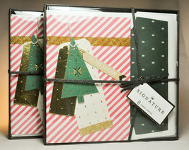 Hallmark Traditions: Boxed Christmas Cards - Candy Cane Stripes - 2 Boxes of 8 - $23.35
