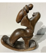 Jose Pinal Signed Wood Carving/Sculpture Mother &amp; Child Mexican Folk Art... - €40,97 EUR