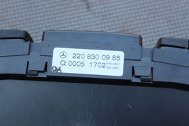 2001-2006 w215 MERCEDES CL500 CLIMATE CONTROL AC HEATER VENT image 2
