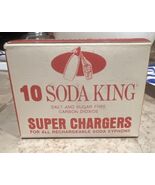 Vintage Sealed - Soda King Super Chargers for Soda Syphons CO2 - Box of 10 - $17.49 CAD