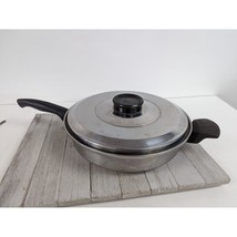 Vintage KitchenCraft Multicore Stainless Steel Skillet Fry Pan &amp; Lid 10 ... - $34.97