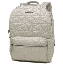 NWB Michael Kors Winnie Large Quilted Nylon Backpack Gray 35T0UW4B7C Dust Bag Y - £81.40 GBP