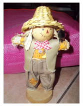 doll scarecrow wizard of oz 6&quot; tall hand made new - £12.64 GBP