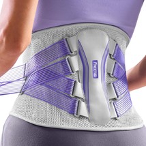 Back Brace for Lower Back Pain Women with Bionic Support System Adjustable Knitt - £104.62 GBP