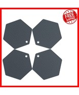 Flexible and Dishwasher Safe Silicone Trivet Mats - Customizable Size So... - $36.74 CAD