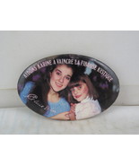Vintage Celine Dion Pin - Cystic Fibrosis Canada Pin - Celluloid Pin - $20.51 CAD