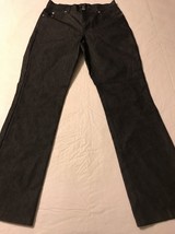 Guess Women&#39;s Jeans Black Straight Leg Stretch Light Weight Size 29 X 29 NWOT - £16.87 GBP