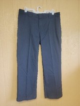 Dickies Flex Mens Work Pants Dark Navy Relaxed Straight sz 38x32 MAY HAVE STAINS - £12.37 GBP