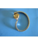 VTG BULOVA L2 LADY&#39;S WRIST WATCH WIND UP WORKING  SPIDEL BAND GOLD TONE ... - $38.67 CAD