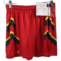 Maryland Terrapins Womens Lacrosse Game Kilt Sz Medium Under Armour Red Skirt - $27.67