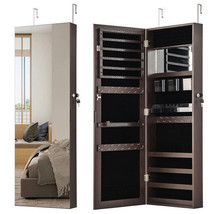 43.5 Inch Jewelry Mirror Cabinet with Full-length Mirror and Adjustable Hangers- - $2,550.60 MXN