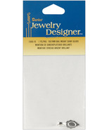 Jewelry Designer Slimpack Bail Mount Shiny Silver 18 mm X 7 mm - $16.56
