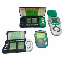 Handheld Golf Electronic Travel Games Double Screen Pro Excalibur Lot of (4) - £37.33 GBP