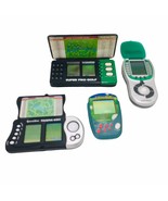 Handheld Golf Electronic Travel Games Double Screen Pro Excalibur Lot of... - $47.45