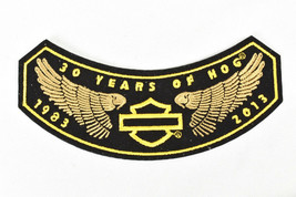 2013 Harley Davidson Owners Group HOG Eagle Wings Rocker Patch NOS - £12.41 GBP