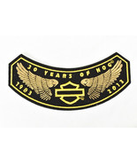 2013 Harley Davidson Owners Group HOG Eagle Wings Rocker Patch NOS - $294.61 MXN