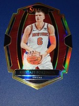 2018-19 Select Prizms Maroon Die Cut #107 Kristaps Porzingis 034/175 - £11.99 GBP