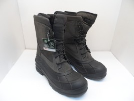 Kamik Men&#39;s Nation Plus Waterproof Winter Boot Charcoal Black Size 13M - £61.72 GBP