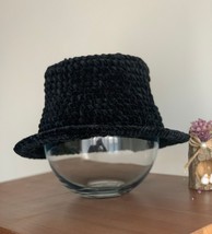Tedi Plush winter  Bucket Hat, oversize unisex  crochet basket hats, sof... - £78.63 GBP