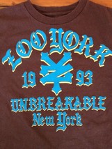 Zoo York 1993 Unbreakable Skater Surfer Mens Graphic 100% Cotton T-shirt S 34 - £13.37 GBP
