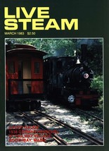 Live Steam Magazine March 1983 Pennsylvania K-Class Locomotive Model - £6.39 GBP